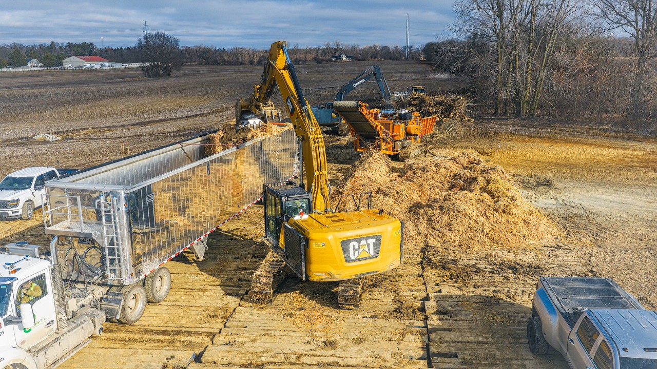 Beeghly Tree Clearing Pipeline Right of Way in Ohio