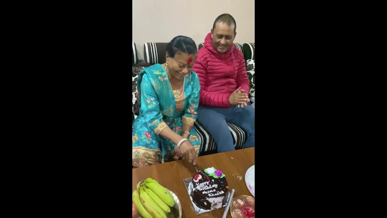 Birthday celebration 🎉 mummy 