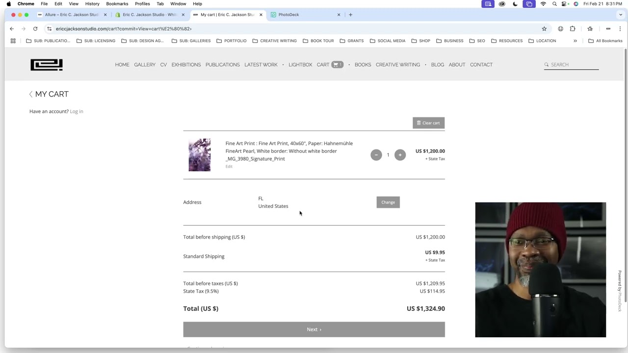 WhiteWall App Integrated Into Shopify