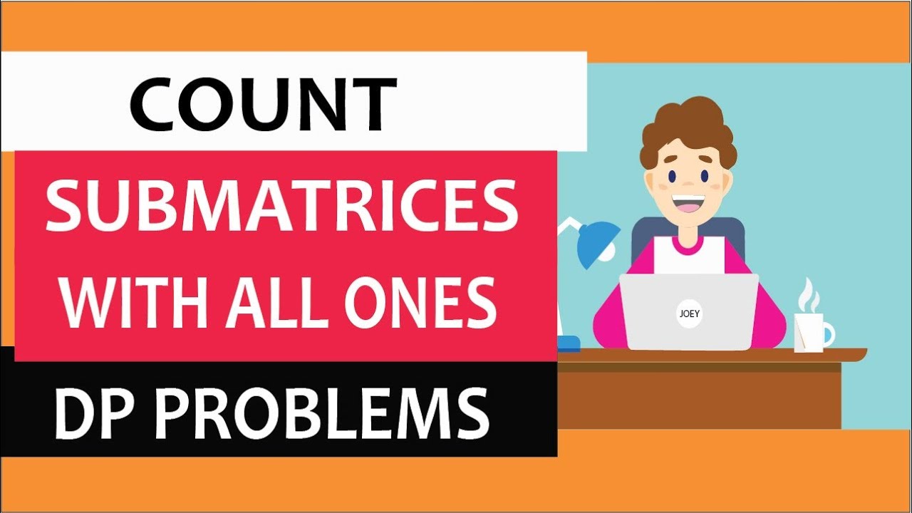 Count Submatrics with all 1s | Dynamic Programming | Leetcode#1504