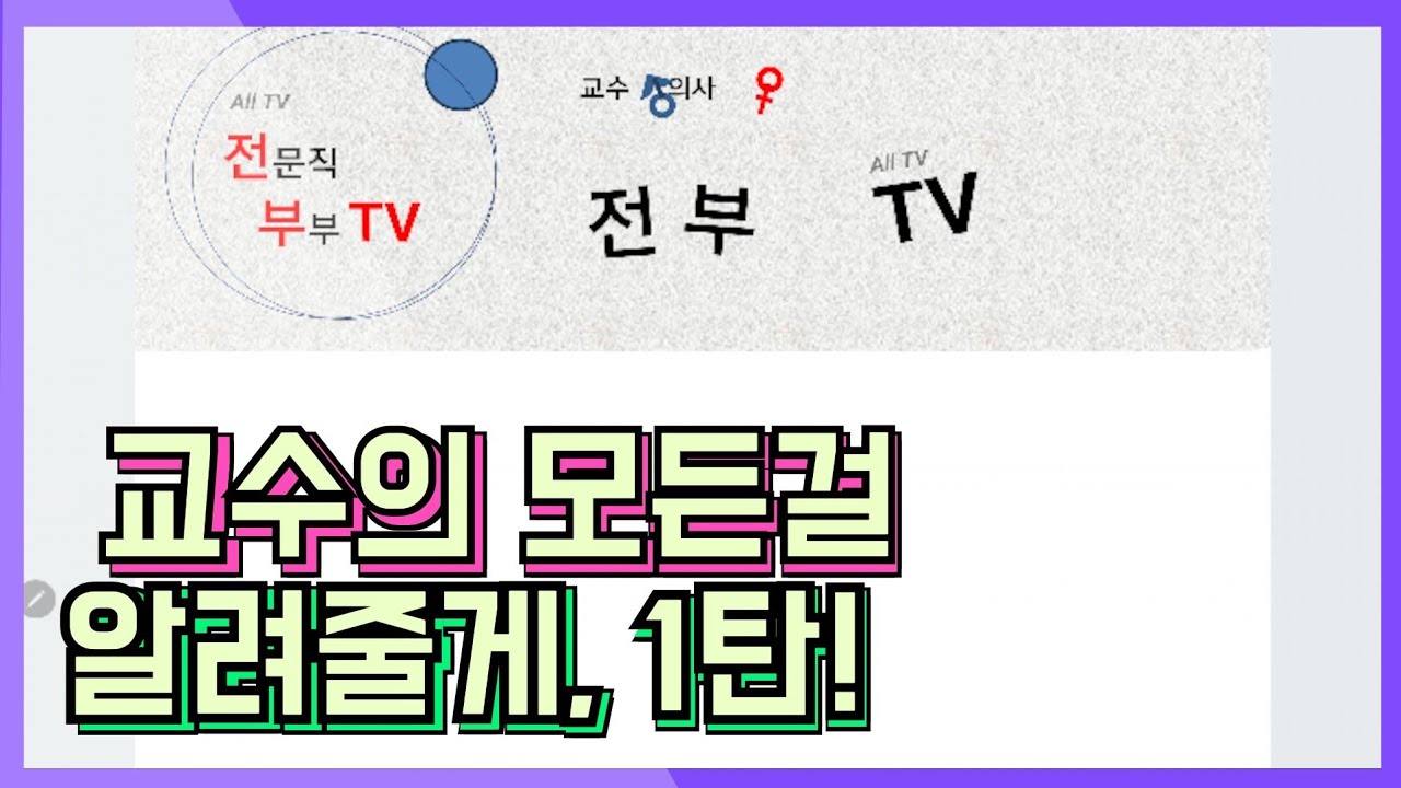 현직 교수가 알려줄게! 교수의 모든것 1탄 : 교수의 종류, 승진 조건, 겸직 가능성