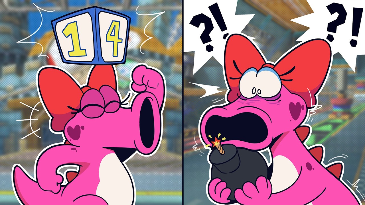 Mario Party but everything EXPLODES