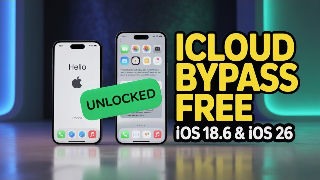 🚀 NEW iCloud Bypass Trick iOS 18.6 & iOS 26 Beta ✅ Free iPhone Activation Lock Unlock 2025!