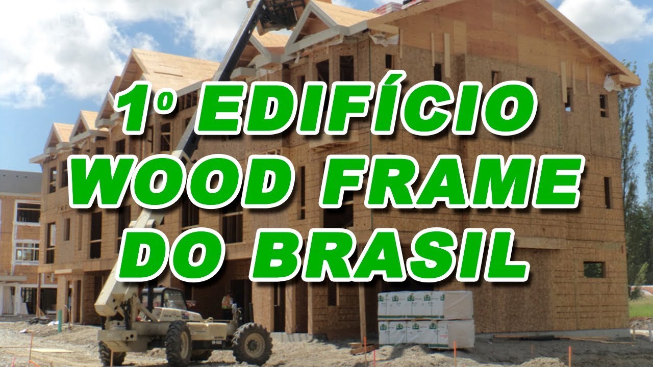 Primeiro Pr&eacute;dio em Wood Frame do Brasil