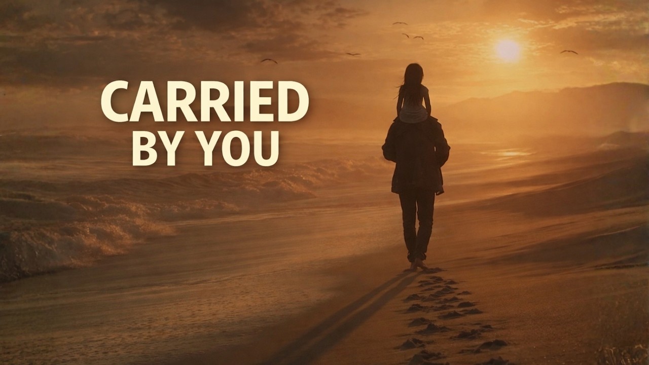 Carried By You | Footprints in the Sand Inspired | Cinematic Christian Song (Official Music Video)