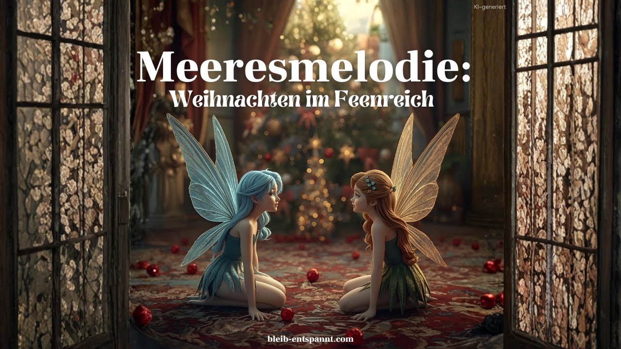 Geschichte zu Weihnachten - Meeresmelodie: Weihnachten im Feenreich - Traumreise für Kinder