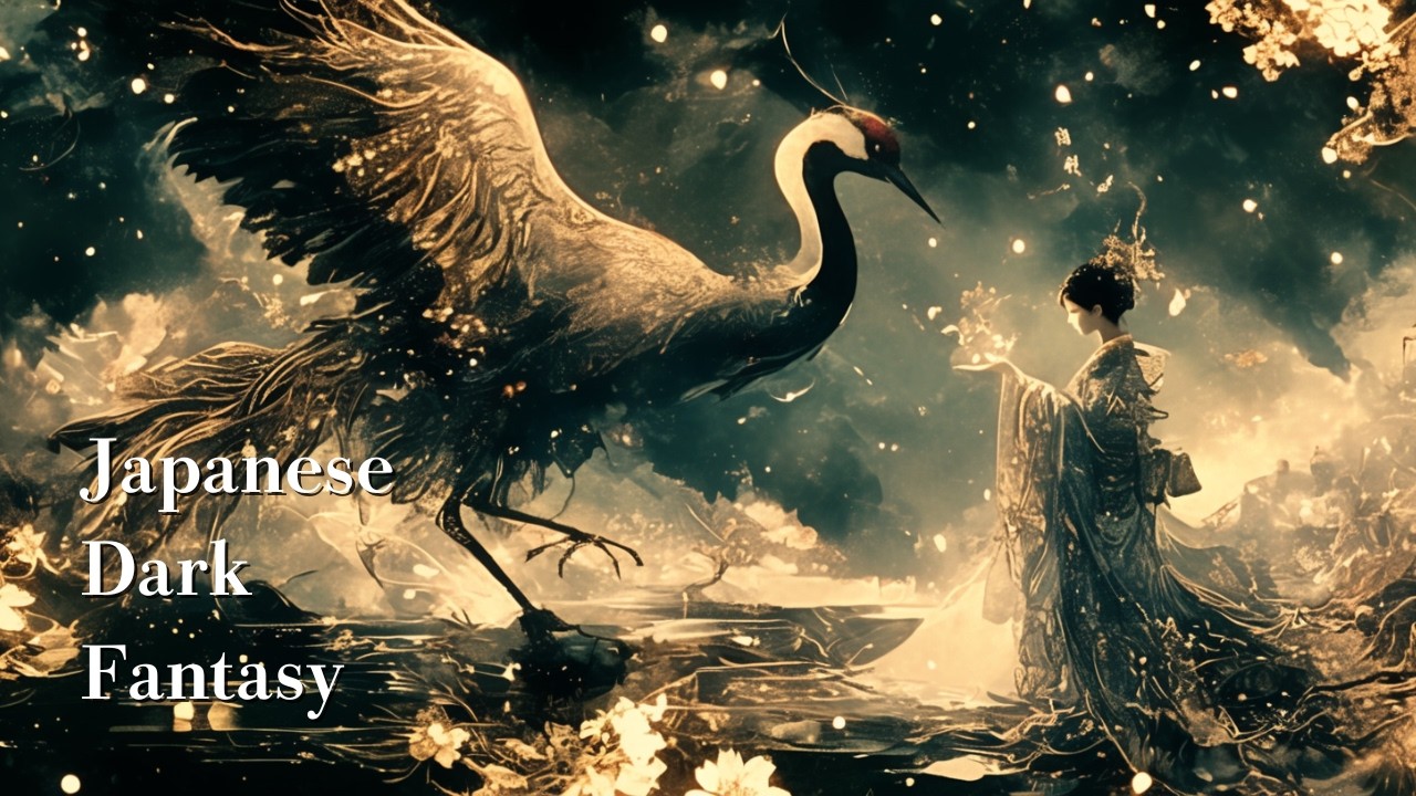 霊鶴 | Japanese Dark Fantasy BGM | Dark Ambient Focus Music