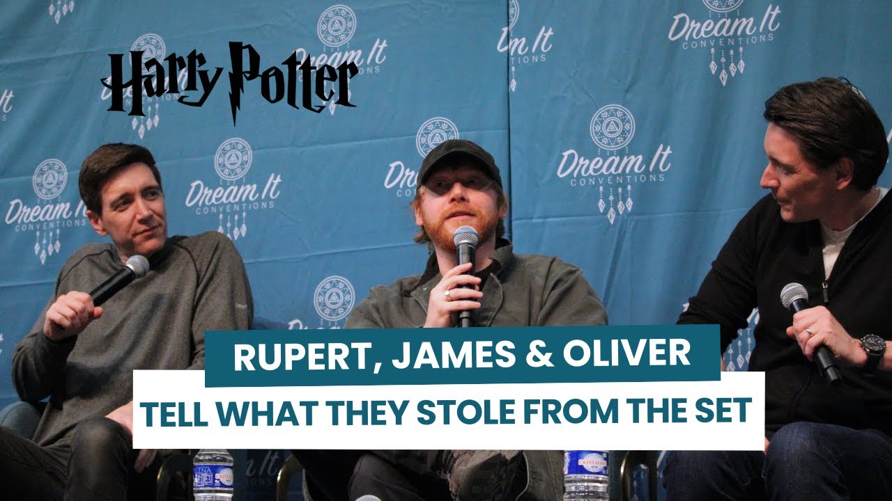 Rupert Grint, James & Oliver Phelps tell what they’ve kept from Harry Potter + their favorite scene
