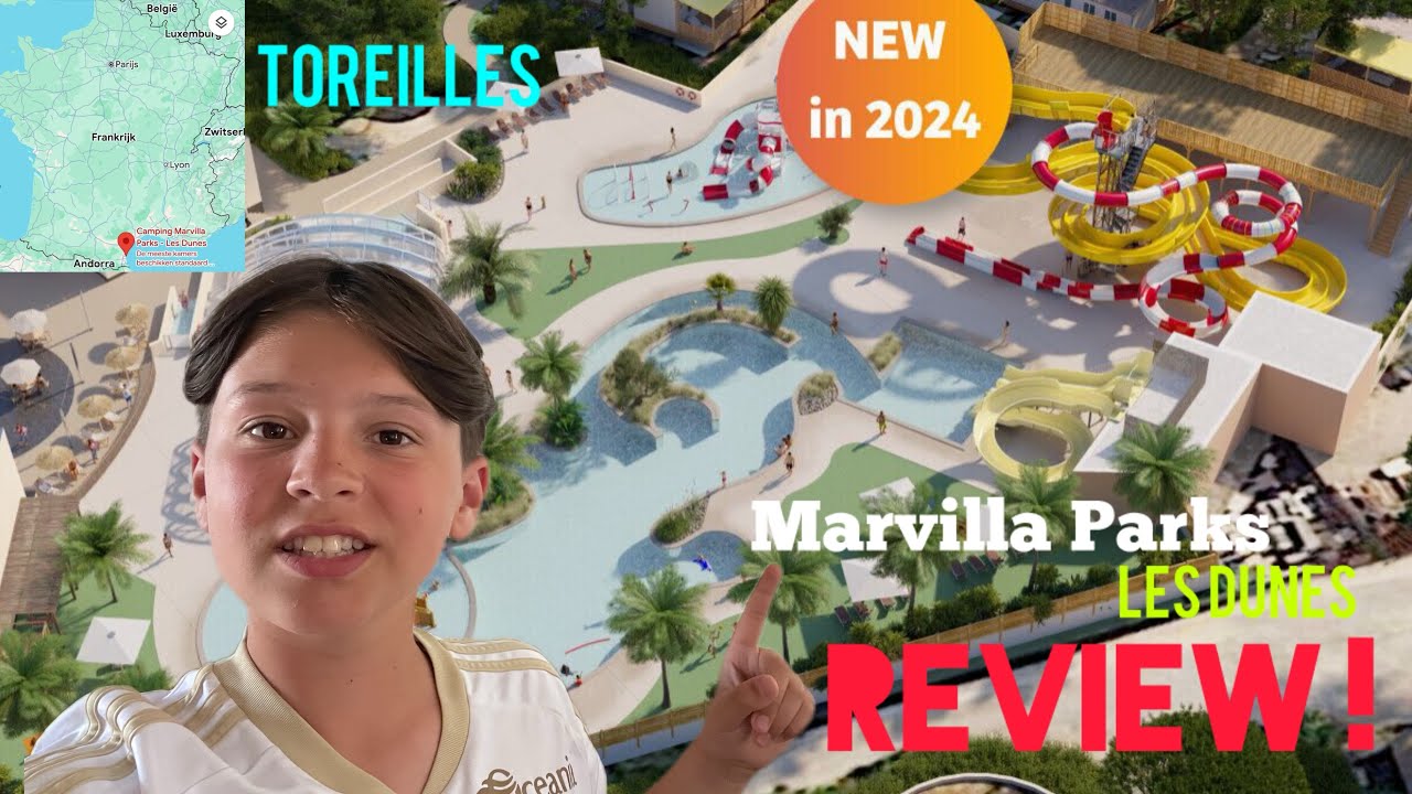 Marvilla Park in Toreilles 🇫🇷• NIEUWE GLIJBANEN! LES DUNES REVIEW!