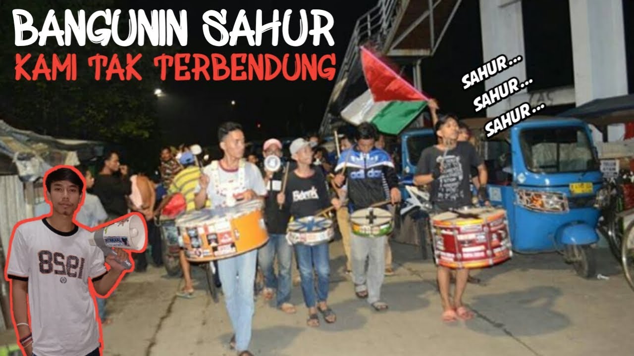VIDEO BANGUNIN SAHUR DI KAMPOENG KAMI TAK TERBENDUNG !