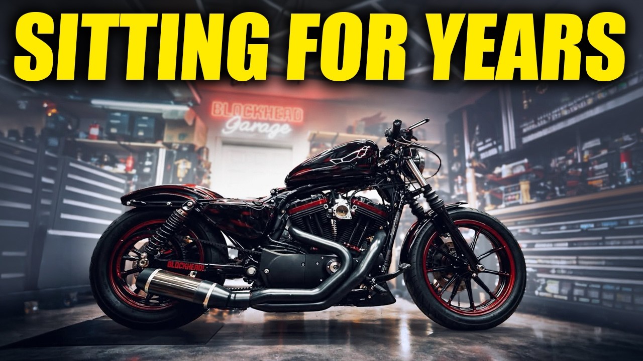 Возрождение моего Harley Sportster (мотоцикла, с которого начался мой канал).