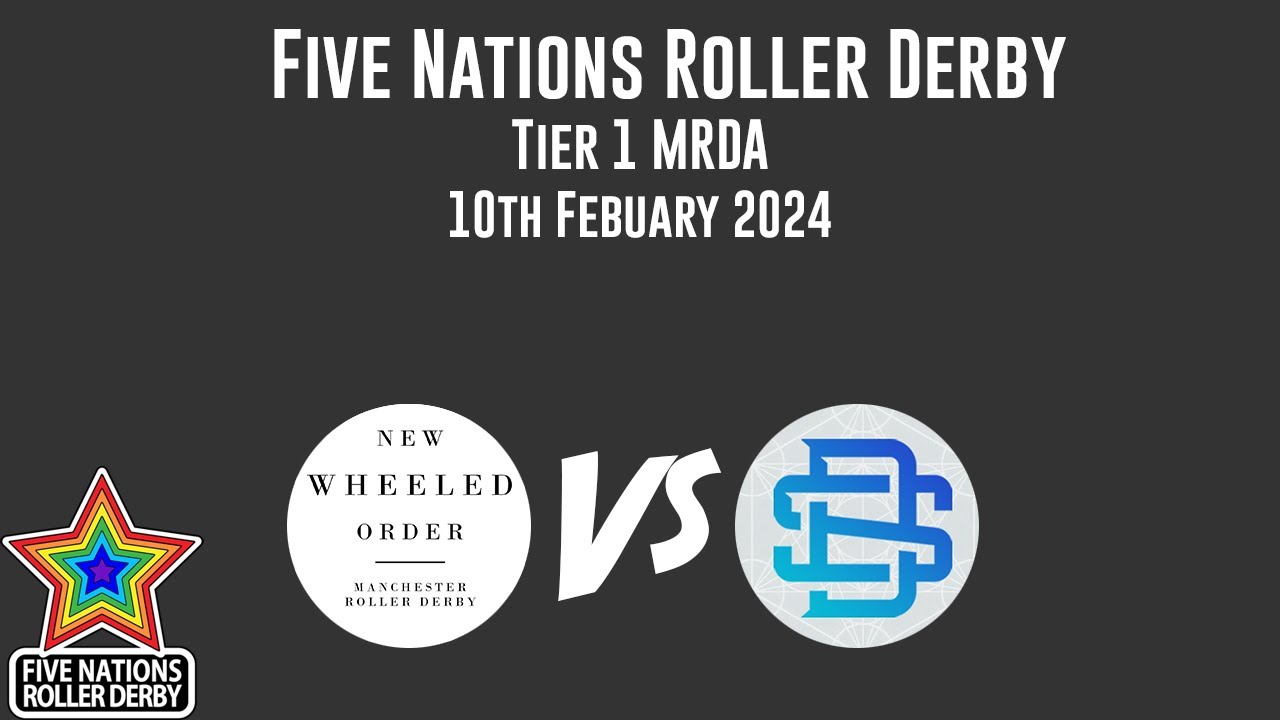 New Wheeled Order Vs Southern Discomfort - Five Nations Roller Derby 2024