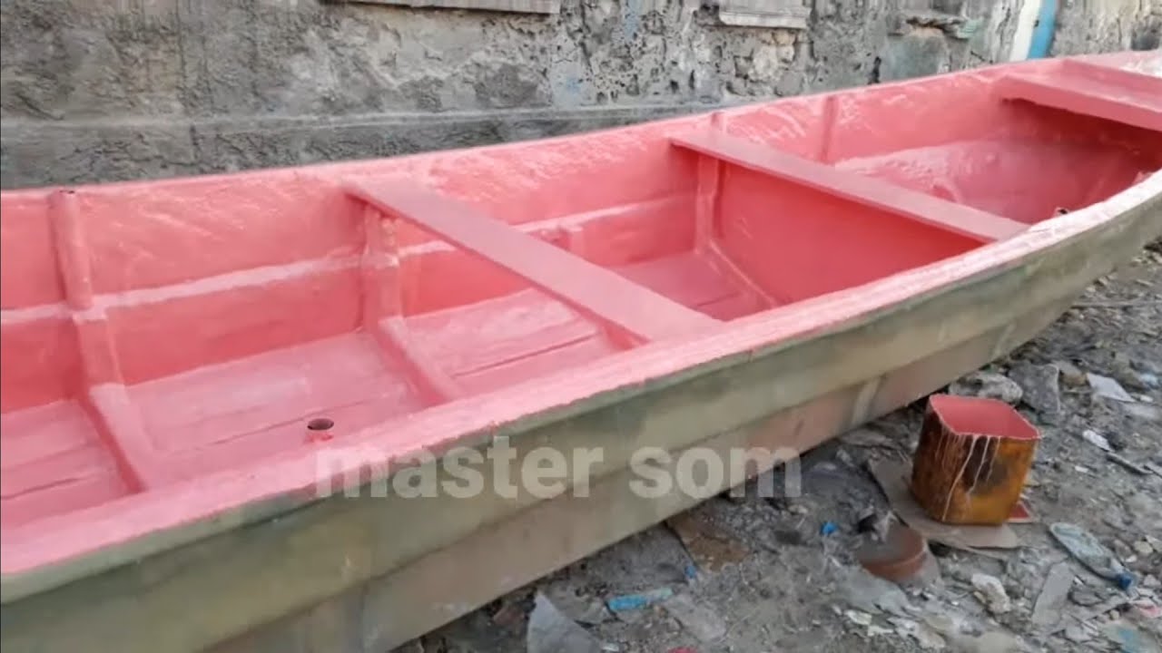 Fiberglass boat building part 4