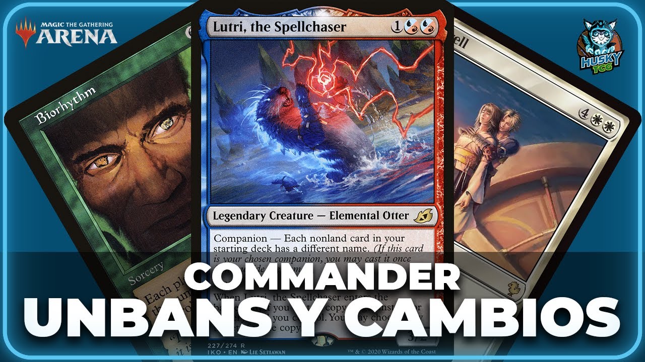 🐺 DESBANEOS y CAMBIOS en COMMANDER | Magic en Español