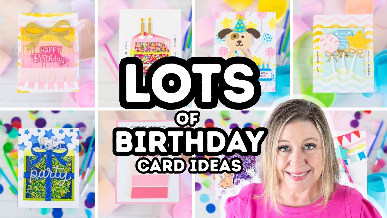 LOTS of&nbsp;Birthday&nbsp;Card&nbsp;Ideas&nbsp;with NEW Pretty Pink Posh