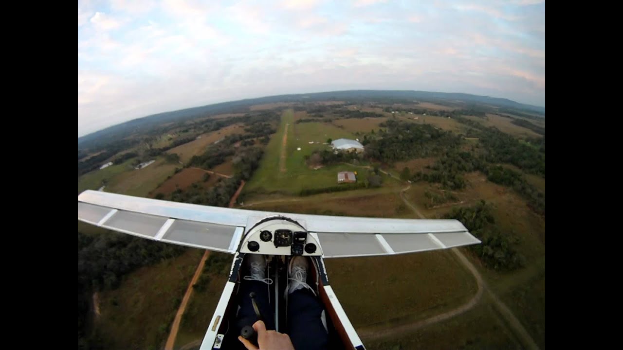 Falcon xp ultralight aircraft playing with microlight in san bernardino