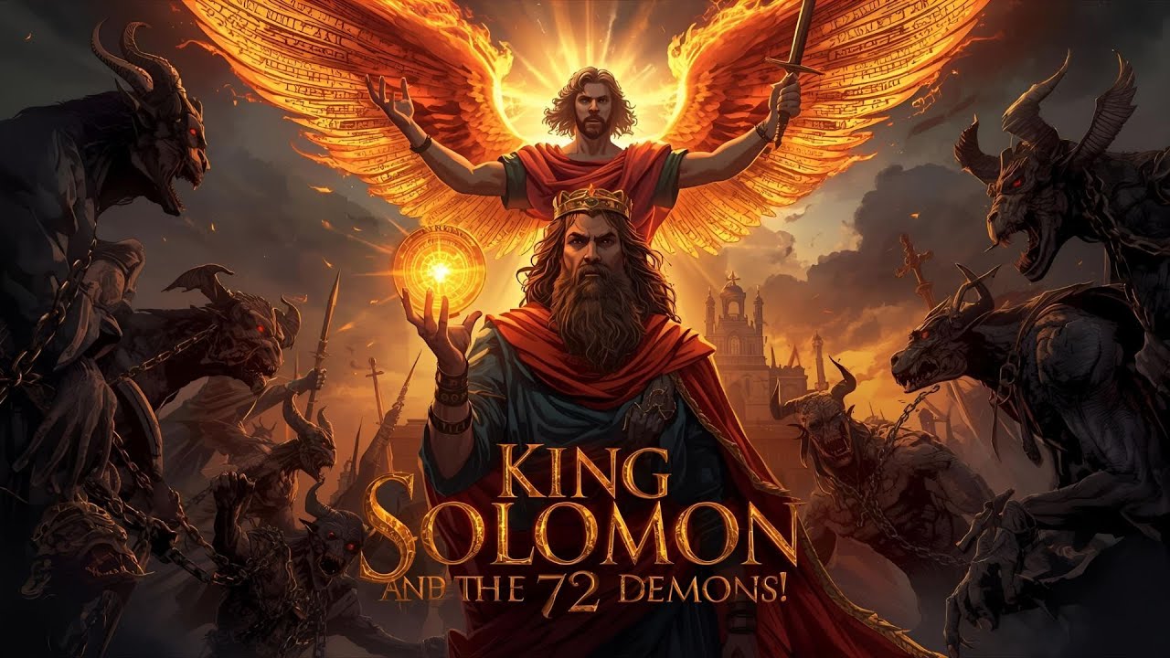 King Solomon & the 72 Demons The Seal, the Temple, and Archangel Michael #bible #angels #demon