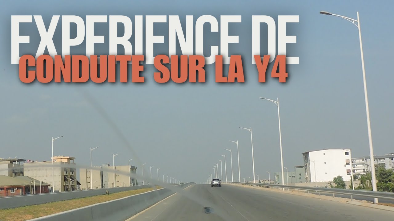🚗💨 ROAD-TRIP SUR LES 26,5 KM DE LA Y4 – DÉCOUVERTE DE L’AUTOROUTE DE CONTOURNEMENT D’ABIDJAN 🇨🇮✨