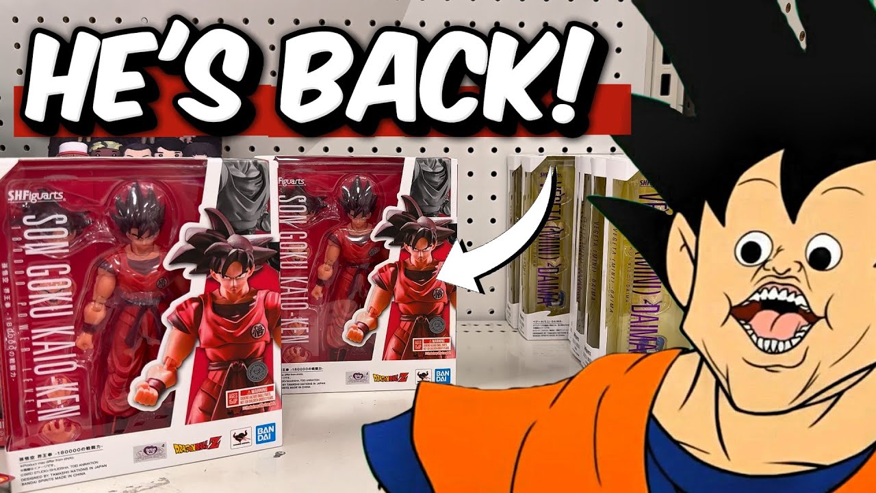 Dragon Ball SH Figuarts HUNT for the NEW Goku Turned Into Something BETTER!