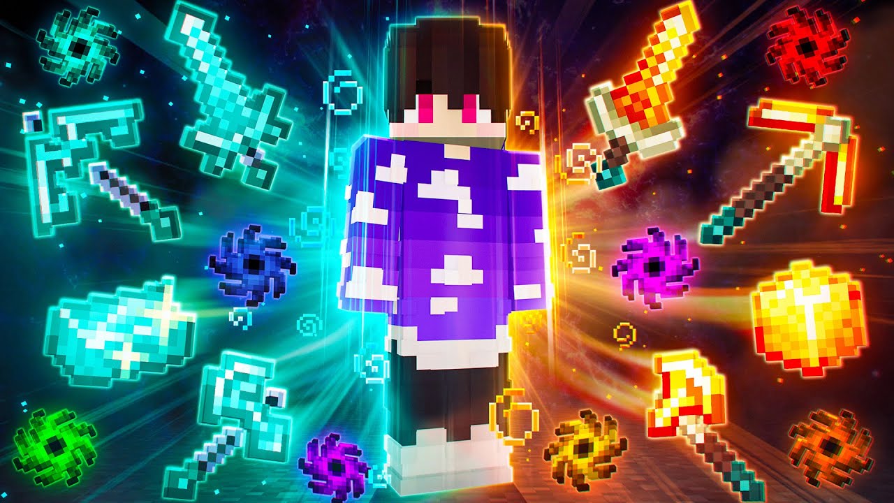 EU FIZ OS PRIMEIROS ITENS DO AVARITIA DE MINECRAFT SUPER