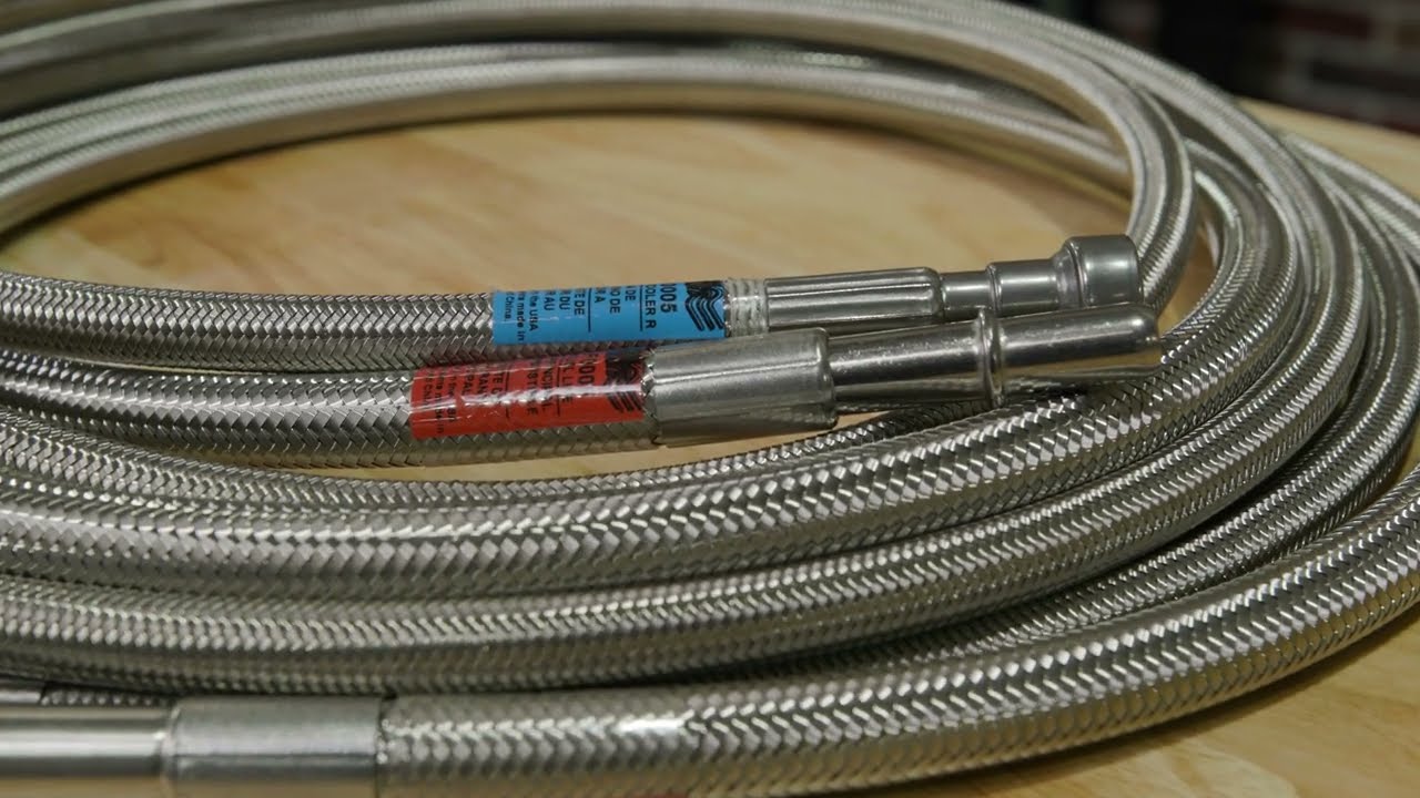 JEGS Quick-Fix Fuel Line Flex Hose Kits