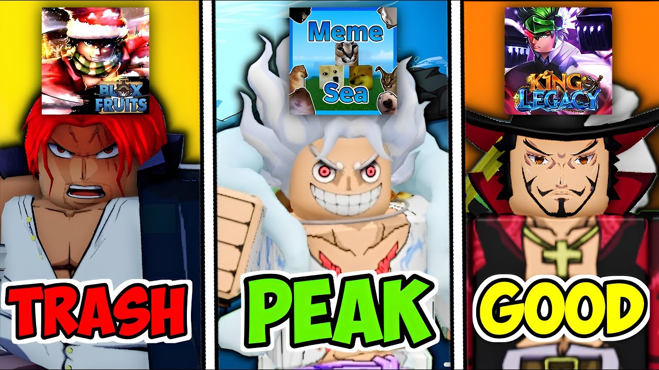 Игра и рейтинг каждой игры Onepiece | Roblox