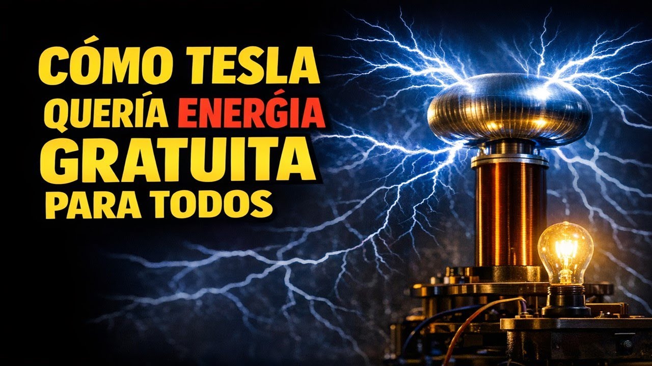 ¿Cómo planeaba Nikola Tesla distribuir energía gratuita en todo el mundo?