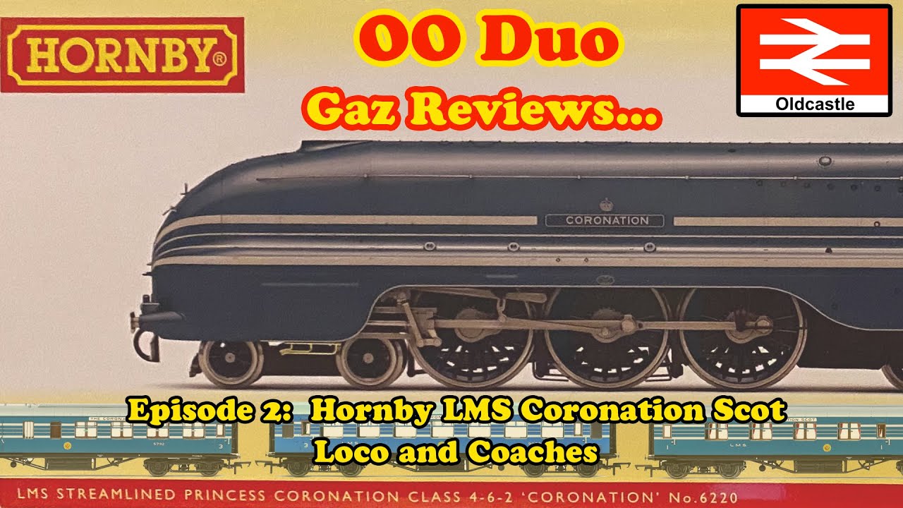 Gaz Reviews... Hornby LMS 'Coronation Scot' Loco and Coaches