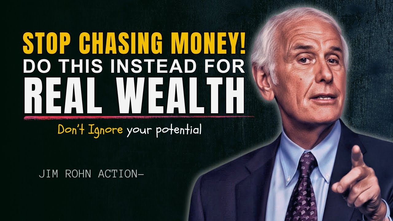 Stop Chasing Money! Do This Instead for Real Wealth | Jim Rohn Motivation