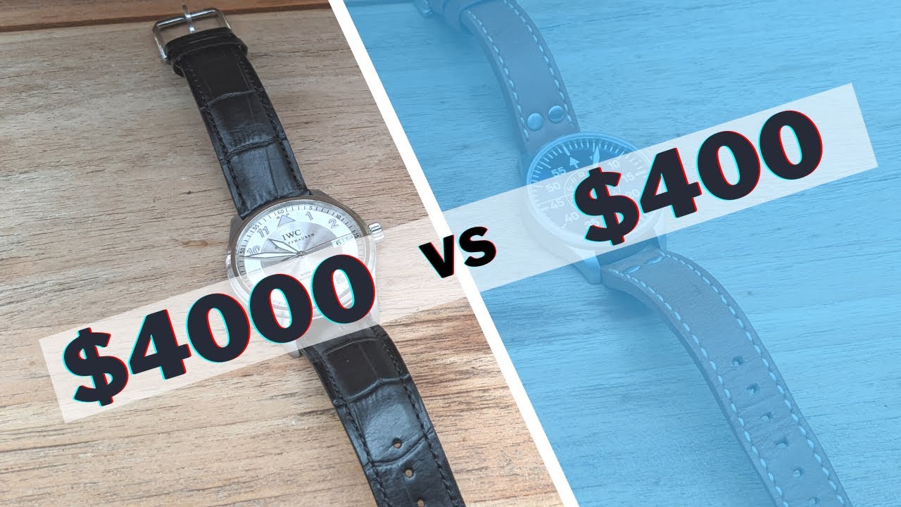 IWC vs Laco (How does the Laco Basic budget pilot watch compare against a luxury IWC pilot watch?)