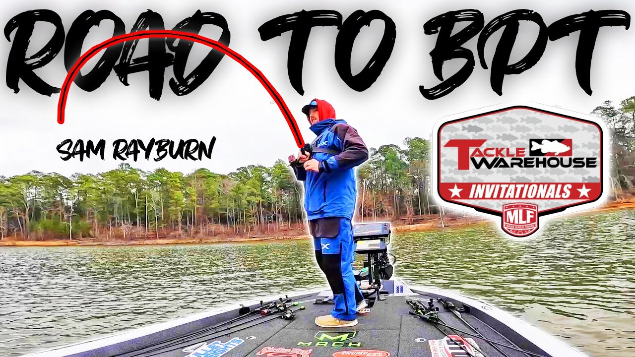 MLF PRO Bass Tournament on SAM RAYBURN LAKE in Texas! (ROAD TO BPT 2024)