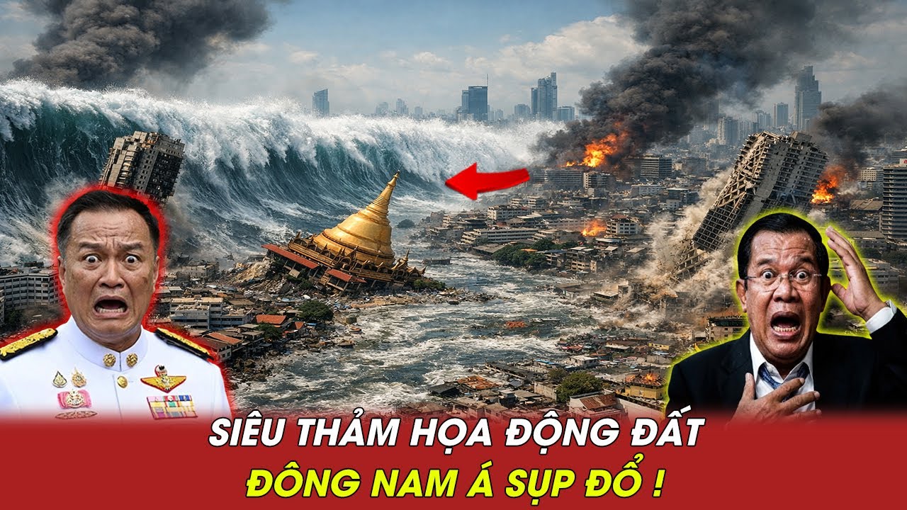 SIÊU ĐỊA CHẤN ĐÔNG NAM Á: TRẬN ĐỘNG ĐẤT XÓA SỔ BANGKOK VÀ YANGON