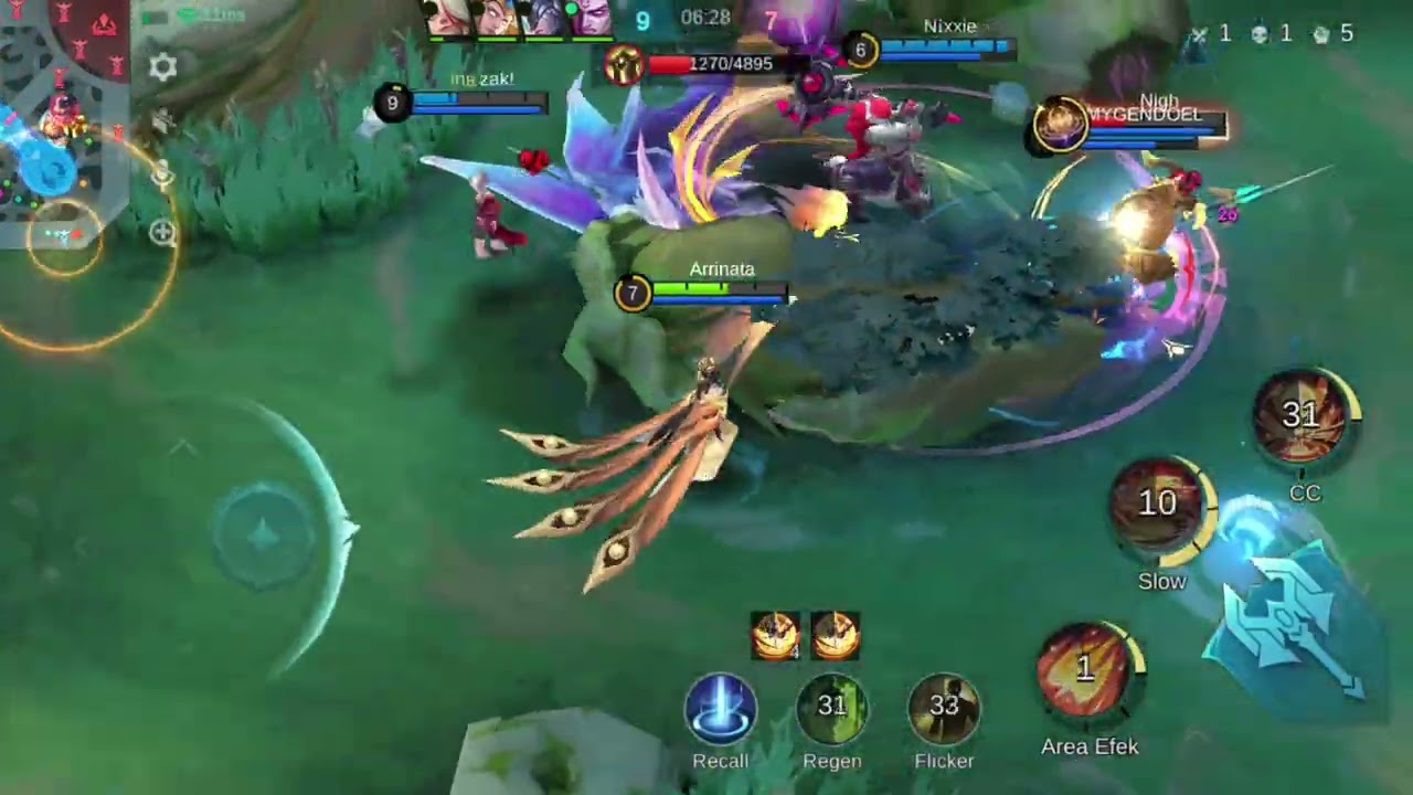 ACA VIDUL BELAJAR MAEN MOBILE LEGENDS | BISA GAK YAA..!? 