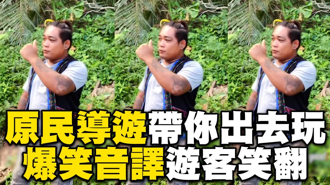 原民導遊帶你找會走路的樹？爆笑音譯：very good會滑倒 @cosmosviral