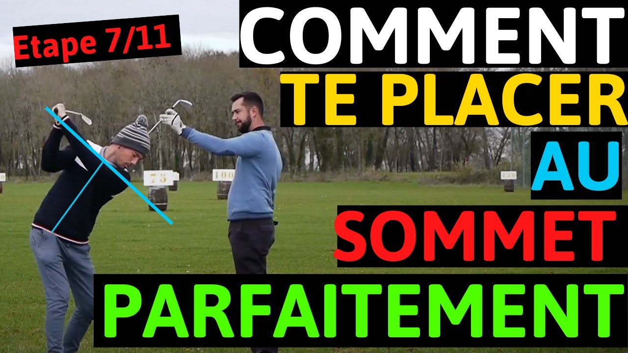 Le repère Ultime pour savoir comment placer le club au backswing  ? Cours de golf