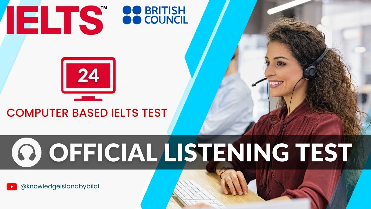 Компьютерный тест IELTS Listening | 18.07.2024 | Британский Совет IELTS на компьютере