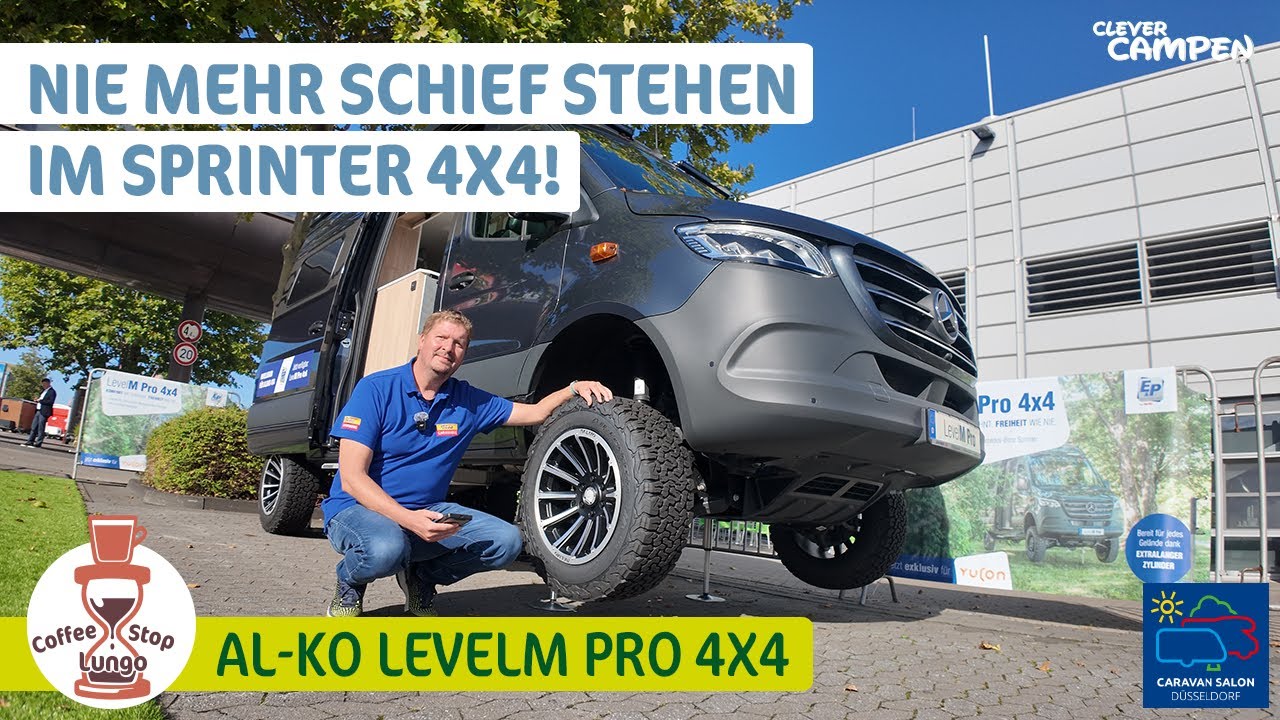 AL-KO LevelM Pro 4x4: Hydraulisches Stützensystem für den Sprinter 4x4 Campingbus im Detail!