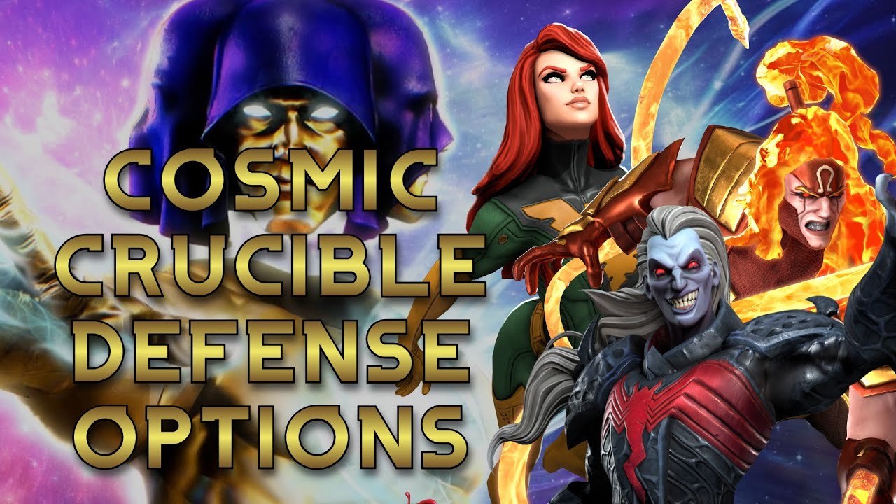 Варианты защиты в &laquo;Космическом Горниле&raquo; | Marvel Strike Force