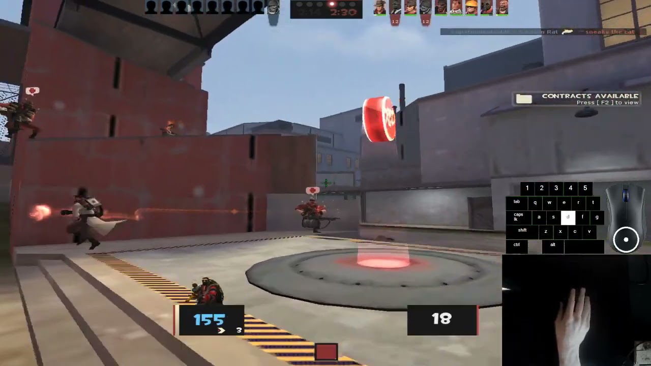 ETF2L AIMBOT BANNED SNIPER POV Proplant Sneaky vs SENS