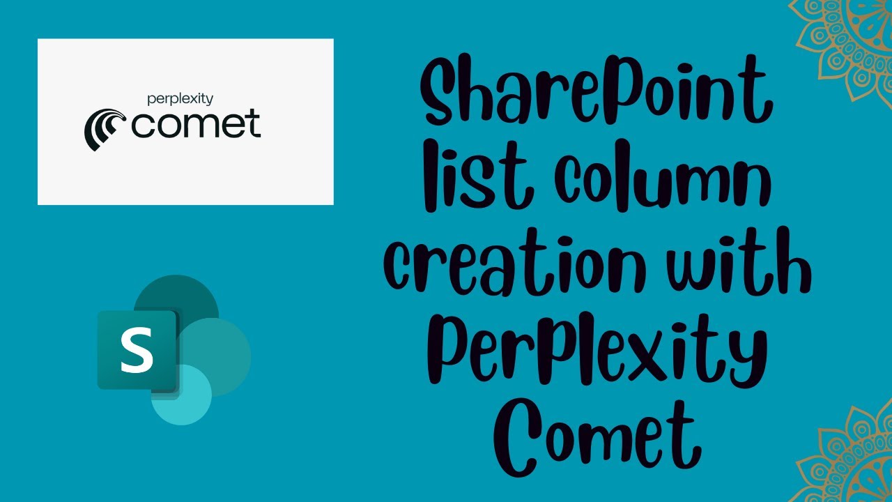 Создавайте столбцы списков SharePoint легко с помощью Perplexity Comet Assistant