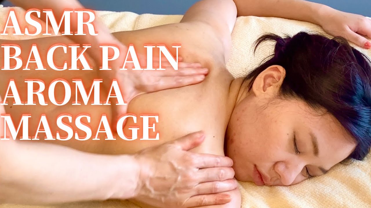 【ASMR】疲労回復！OLさんの全身アロママッサージと叩打法