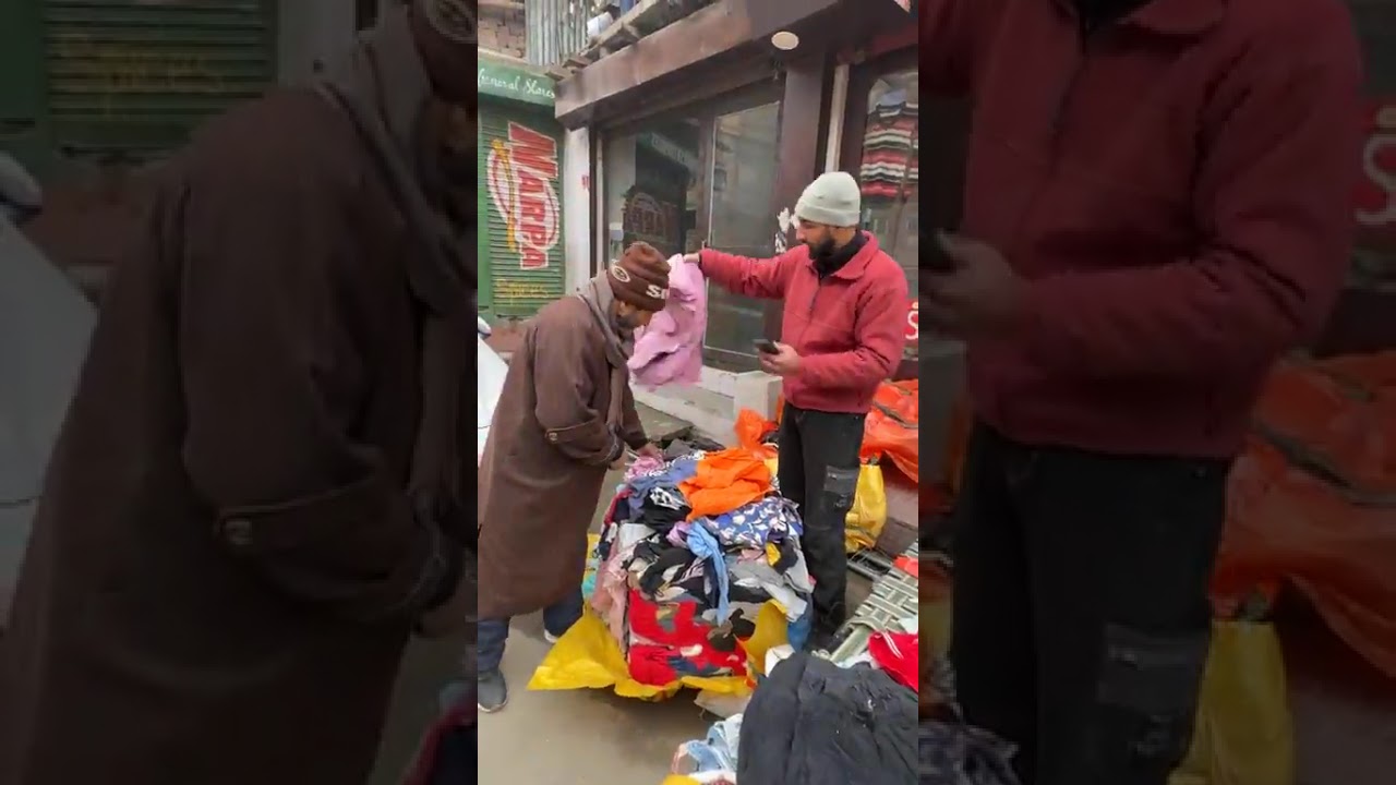 🔥 Thrift Clothes @ ₹50 Only | Zaid Khan Kashmiri | Nai Sadak Habba Kadal