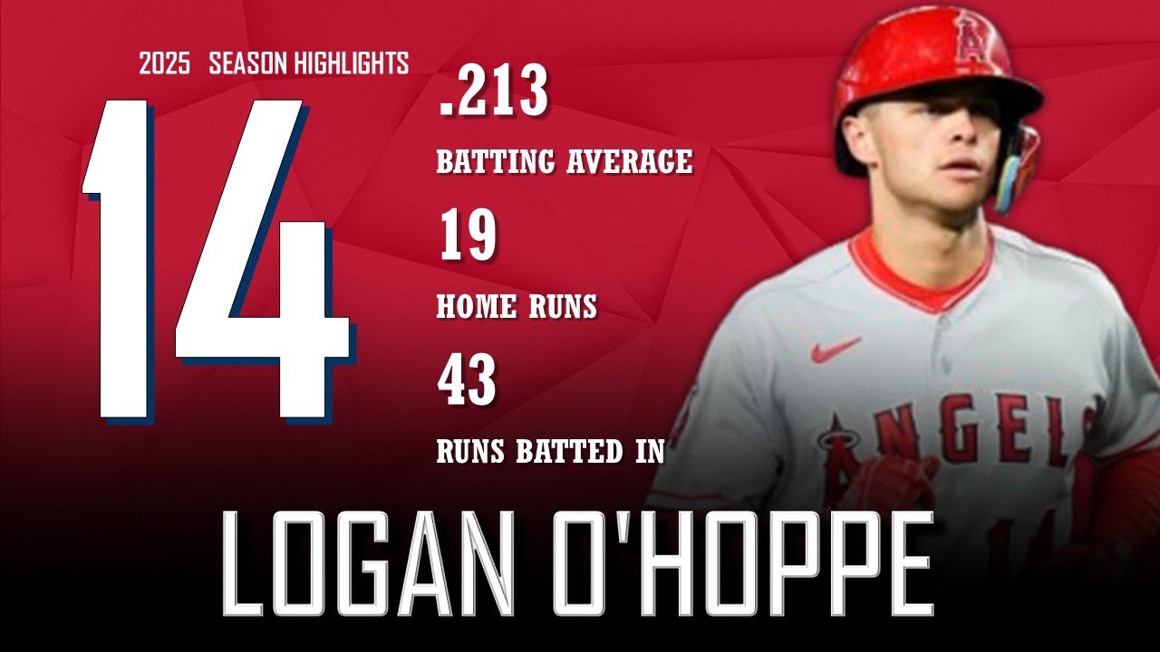 Logan O'Hoppe || 2025 Los Angeles Angels Highlights