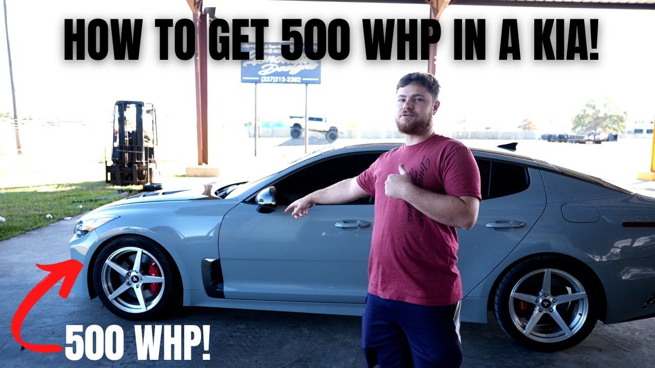 How To Get 500whp In A Kia Stinger! (10 Second Quarter Mile!)