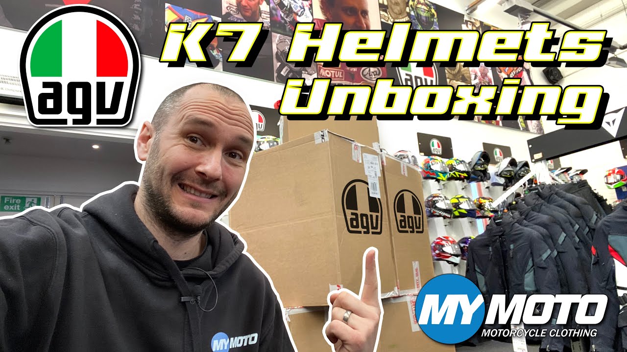 New AGV K7 Helmets Unboxing at MyMoto