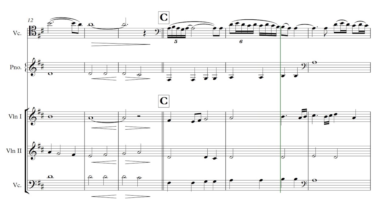 Gabriel s Oboe   Salonta Cello tutti