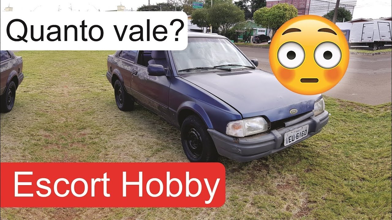 Quanto Vale? Ford Escort Hobby 1.0 1996!