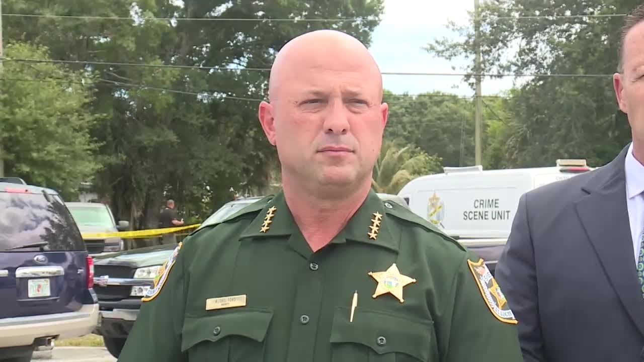 St. Lucie County Sheriff's Office gives update on deadly shooting