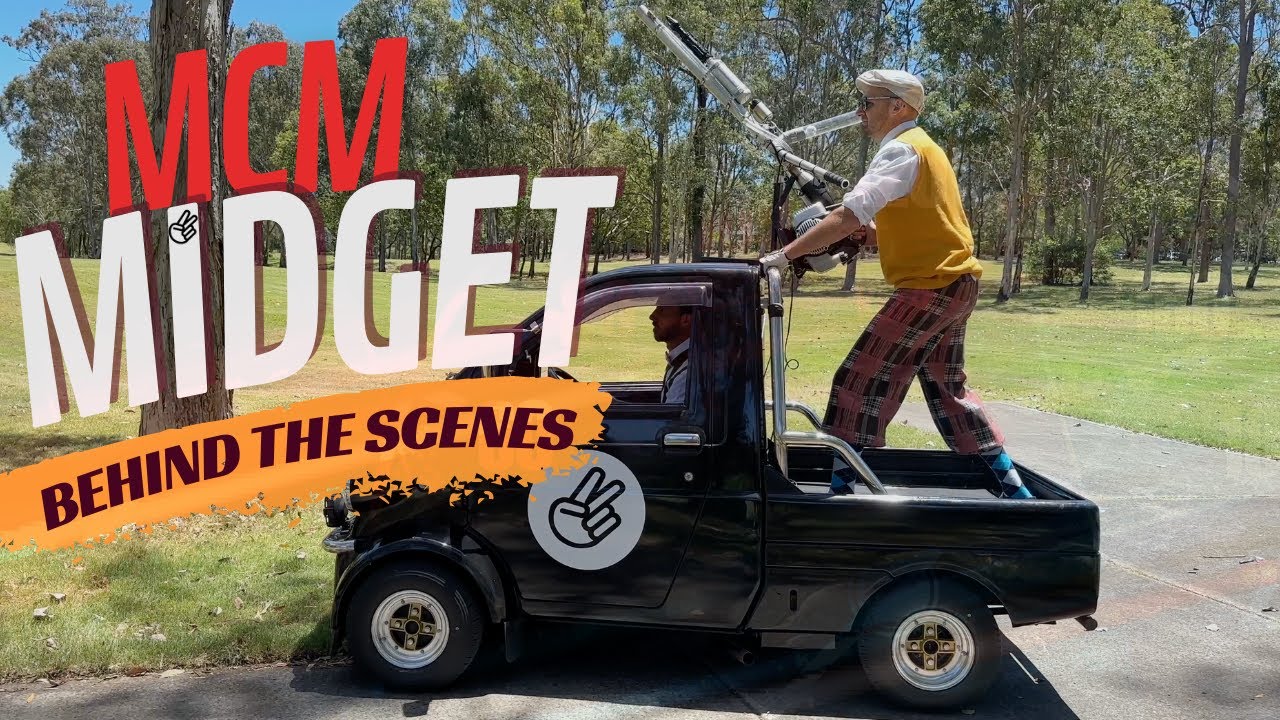 Thrashing a Modified Midget on a Golf Course