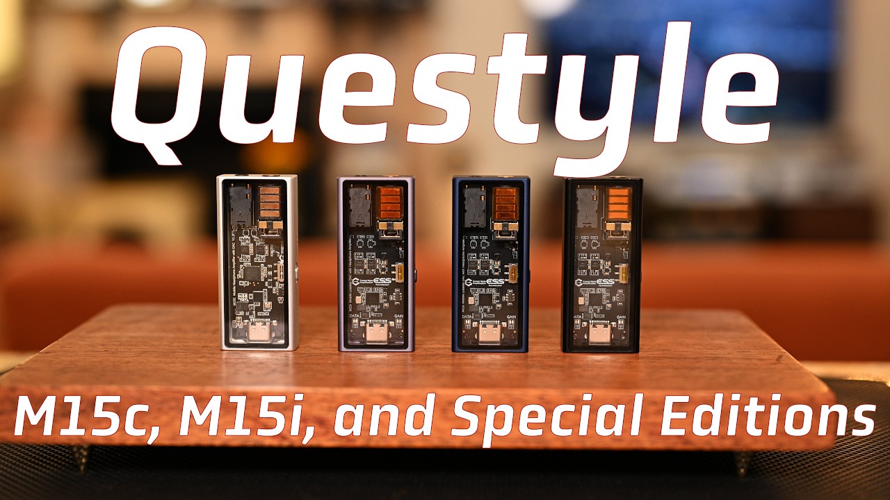 Questyle M15i Blue and Purple Special Edition Mobile DACs VS original Black and M15c! All Winners!